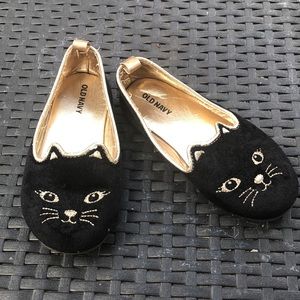 Adorable kitty slip on shoes